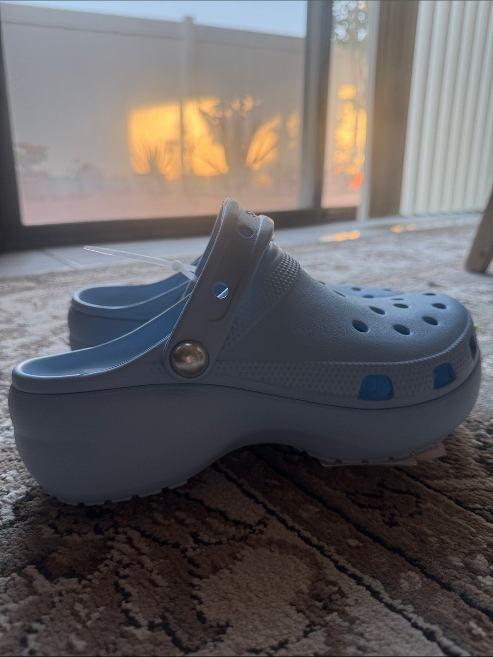 Crocs platform pearl blue calcite 8 - Picture 7 of 7